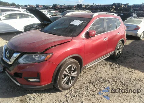 2017 Nissan Rogue Sl из США, поврежденный, VIN JN8AT2MT5HW392370